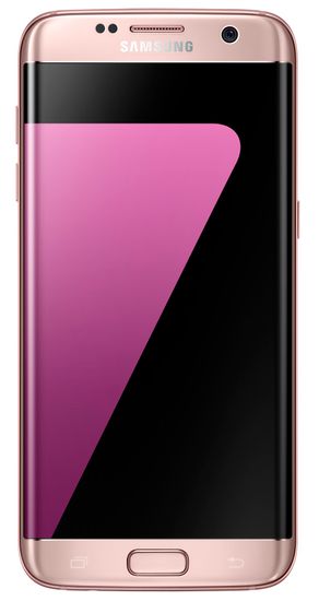 Samsung Galaxy S7 Edge, růžová