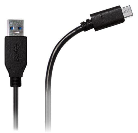 Azuri data kabel USB 3.0/USB-C, Black