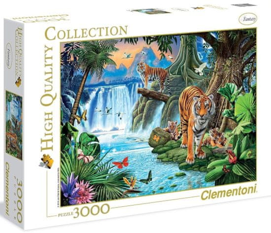 Clementoni Puzzle Tygří rodina 3000 dílků