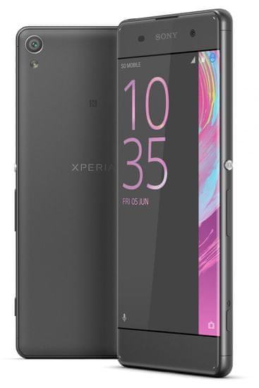Sony Xperia XA, Uhlově černá