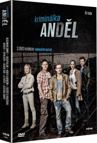 3 DVD Kriminálka Anděl IV. řada - DVD