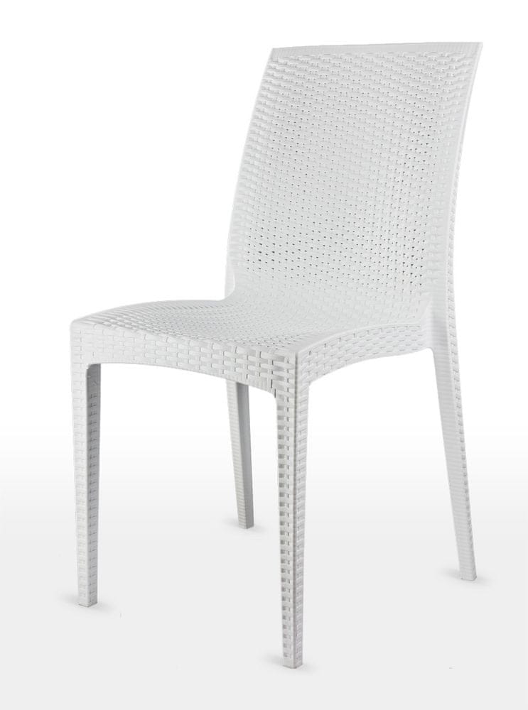 MEGA PLAST MP1352 DALIA židle bílá