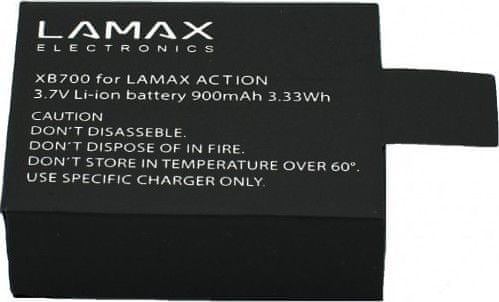 LAMAX Li-ion akumulátor pro kamery LAMAX X8 Electra