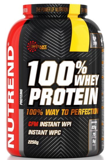 Nutrend 100% Whey Protein 2250 g Vanilka