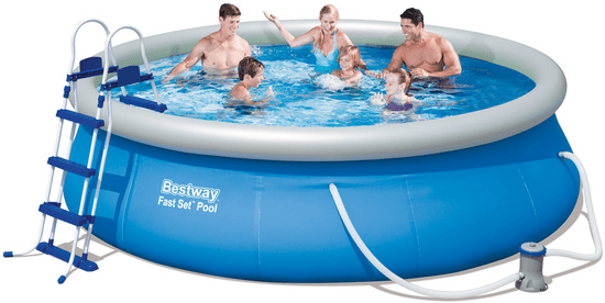 Bestway Bazén 3,66 x 0,91 m + kartušová filtrace - rozbaleno