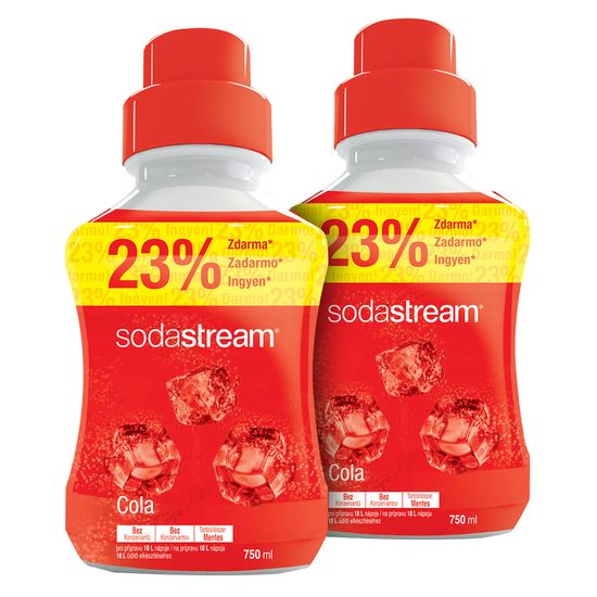 SodaStream Příchuť Cola velký 2x 750 ml