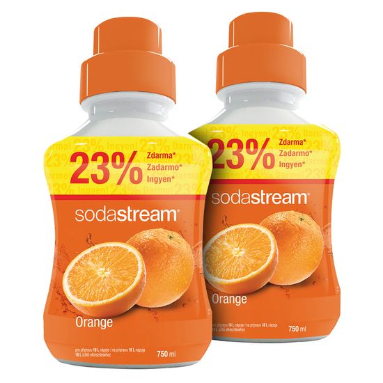 SodaStream Příchuť Orange 2x 750 ml