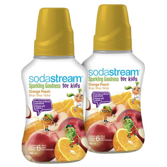 SodaStream Příchuť Orange Peach Good-Kids 2x 750 ml