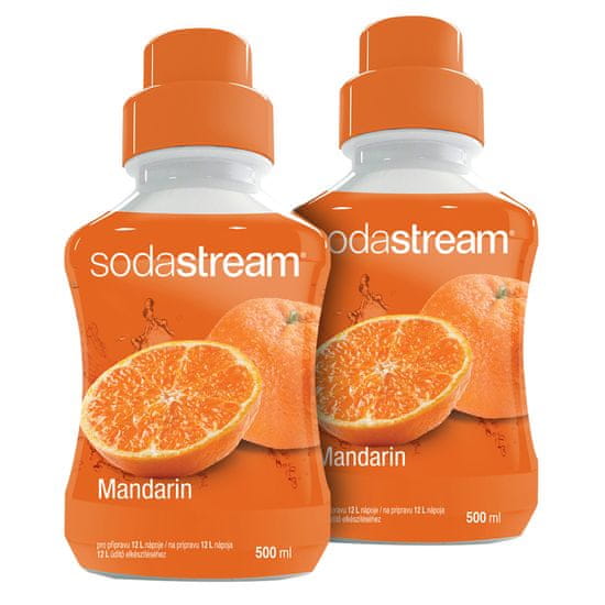 SodaStream Příchuť Mandarinka 2x 500 ml