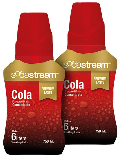 SodaStream Příchuť Cola Premium 2x 750 ml
