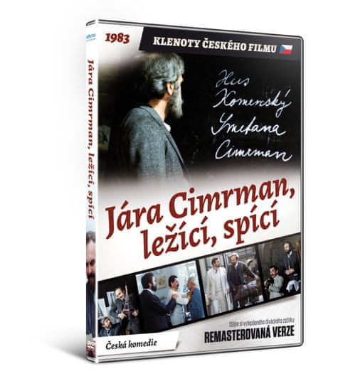 Jára Cimrman, ležící, spící - edice KLENOTY ČESKÉHO FILMU (remasterovaná verze) - DVD