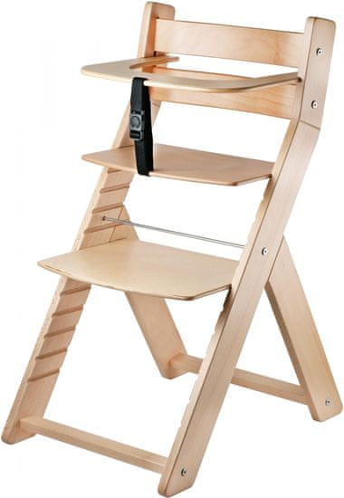 Wood Partner Dětská rostoucí židle buk - rozbaleno