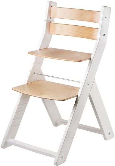 Wood Partner Dětská rostoucí židle SANDY bílá