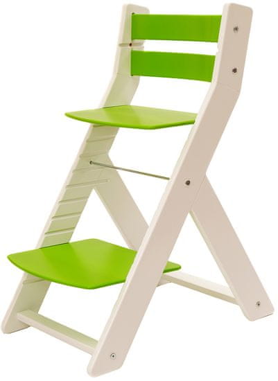 Wood Partner Dětská rostoucí židle MONY bílá