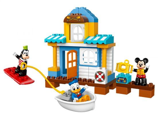LEGO DUPLO® 10827 Mickey a jeho kamarádi v domě na pláži