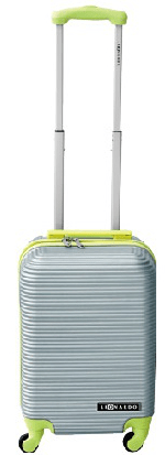 Leonardo Palubní kufr Duo Color stříbrná