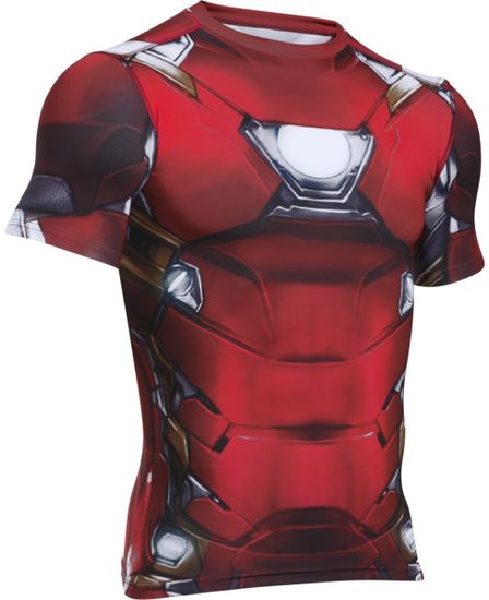 Under Armour Iron Man Suit SS Cardinal 