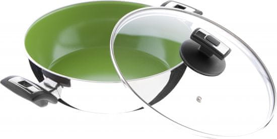 Kolimax Cerammax Pro Comfort pánev 26 cm s úchyty, zelená