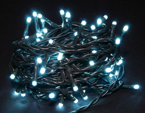Seizis LED osvětlení 100 žárovek tyrkysové