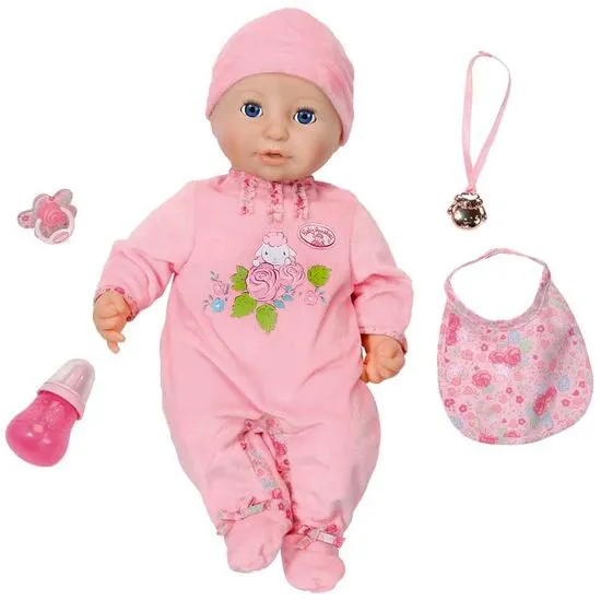 Baby Annabell Zapf Creation panenka s funkcemi a doplňky 43 cm