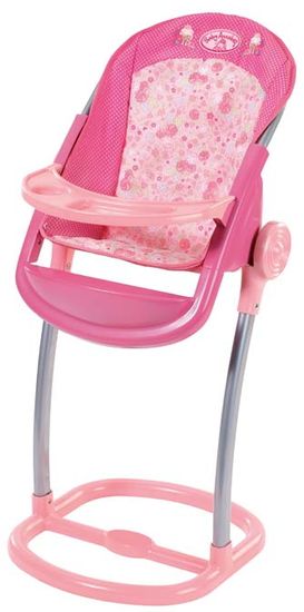 Baby Annabell Jídelní židlička růžová