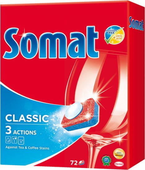 Somat Classic tablety do myčky 72 ks