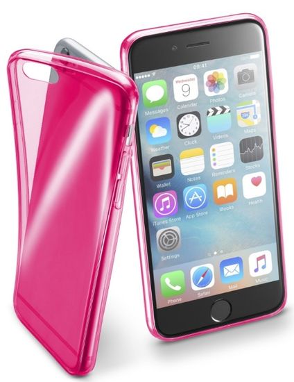 CellularLine zadní kryt, FLUO, Apple iPhone 6/6S, růžová