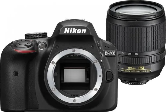 Nikon D3400 + 18-105 AF-S DX VR