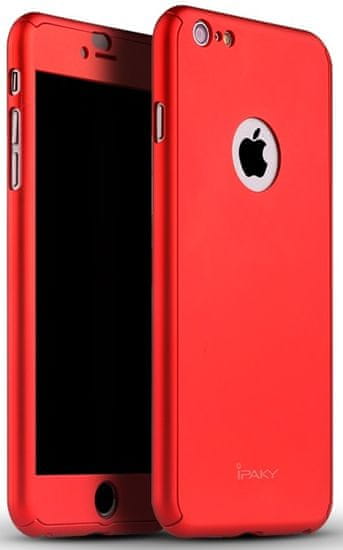iPaky plastový kryt, 360, iPhone 6Plus/6sPlus, červená