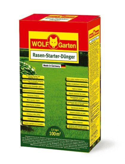 Wolf - Garten Startovací hnojivo na trávník LY-N 100