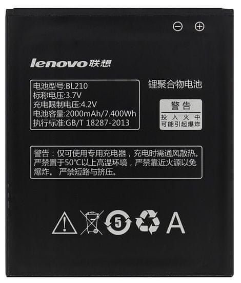Lenovo baterie, BL210, 2000mAh, Li-Ion, BULK