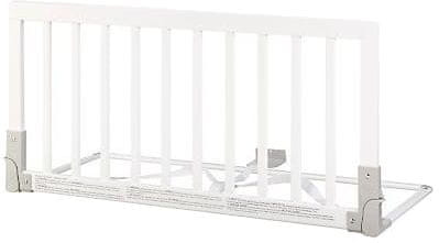 BabyDan Zábrana k posteli dřevěná bílá 45x90cm