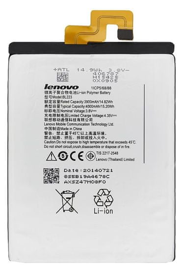 Lenovo baterie, BL223, 4000mAh, Li-Pol, BULK