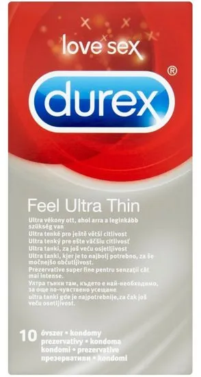 Durex Feel Ultra Thin 10 ks