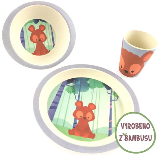 Yookidoo Yuunaa Sada nádobí - Medvěd