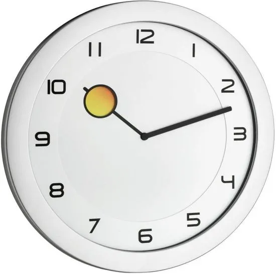 TFA Nástěnné hodiny měnící barvu 60.3028.54