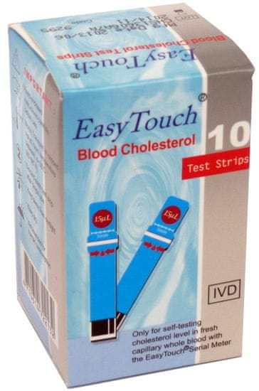 EasyTouch Proužky cholesterol (10ks)