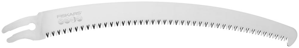 Levně Fiskars náhradní čepel CC33 pro zahradnickou pilu, zahnutá s hrubšími zuby (1020193)