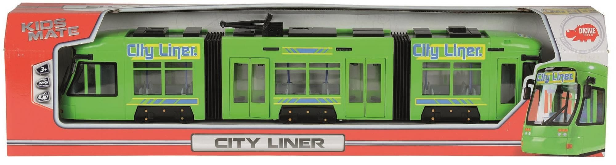 Dickie Toys City Liner, Tram, Train, 46 cm : : Jouets