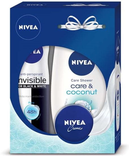 Nivea Creme Coconut Creme Shower Kit Cream shower + antiperspirant + creme