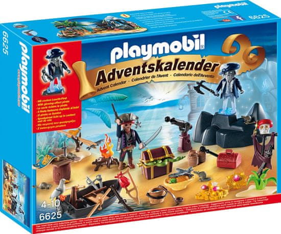Playmobil 6625 Adventní kalendář "Pirátský ostrov pokladů"
