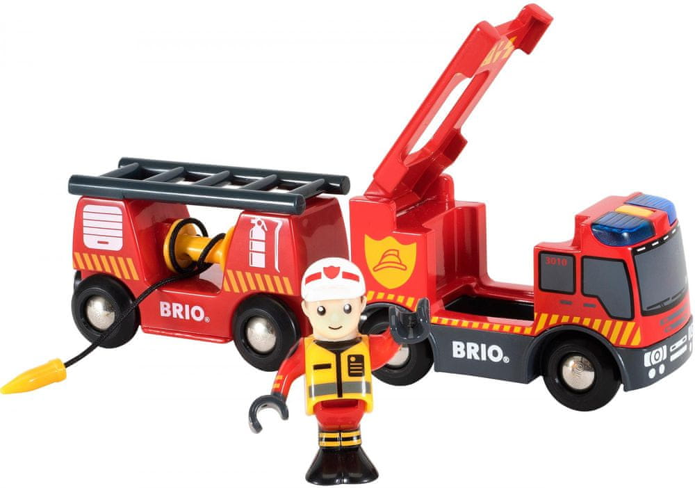 Levně Brio WORLD 33811 Záchranný hasičský vůz