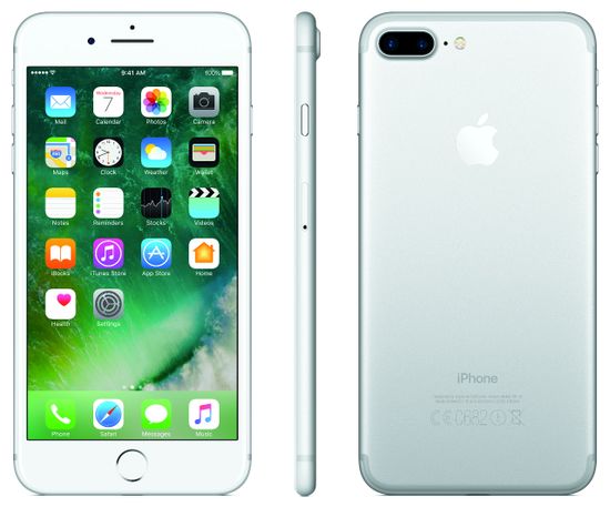Apple iPhone 7 Plus, 128GB, Stříbrný
