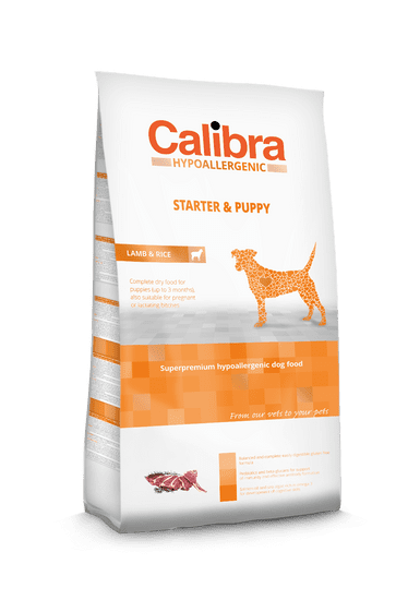 Calibra Dog HA Starter & Puppy Lamb  14kg