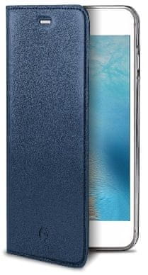 Celly Pouzdro AIR Pelle, Apple iPhone 7, pravá kůže, modré