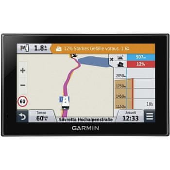 GPS navigace pro karavan Camper 660T-D Lifetime Europe 45, mapa Evropy, doživotní aktualizace, digitální příjem dopravních informací