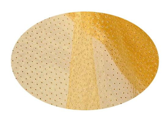 EverGreen Dekorační organza puntíky zlatá 2 x 1,5 m