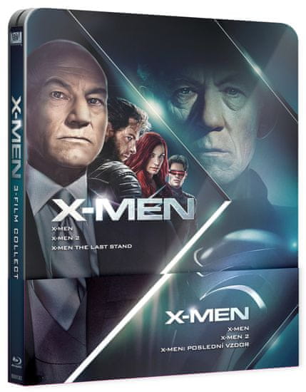 X-MEN Trilogie 1-3 (3BD): X-Men, X-Men 2, X-Men: Poslední vzdor - Blu-ray