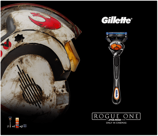 Gillette Fusion ProGlide Holicí strojek + Náhradní hlavice + gel na holení 75 ml