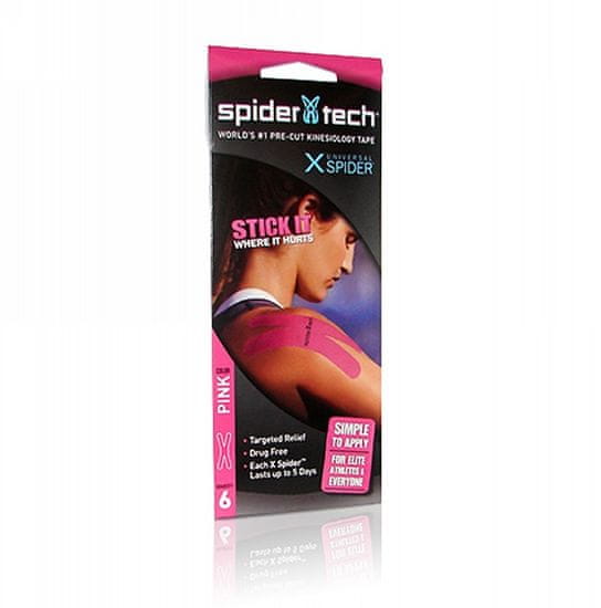 Spider Tech X Spider 6pack Pink